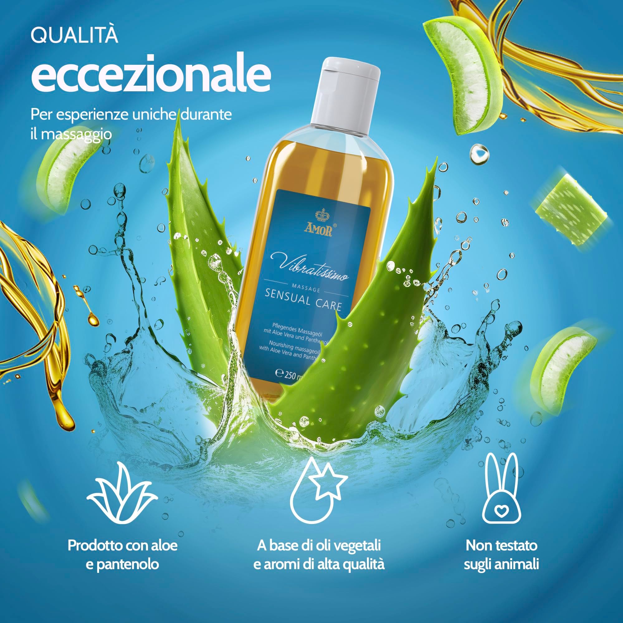 Vibratissimo Massageöl Sensual Care
