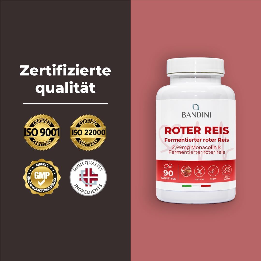Bandini Roter Reis Tabletten