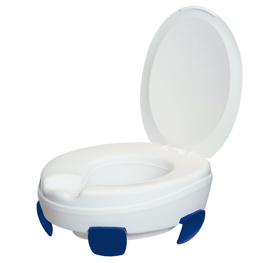 CareLine Toilettensitzerhöhung Clipper Standard mit Deckel
