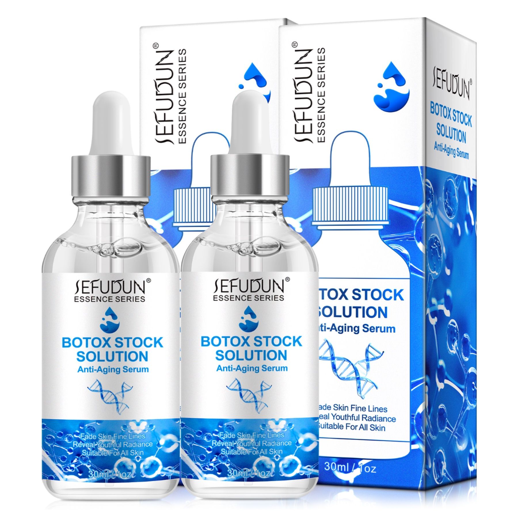 ALIVER Gesichtsserum Botox-Solution Anti-Aging für Gesicht
