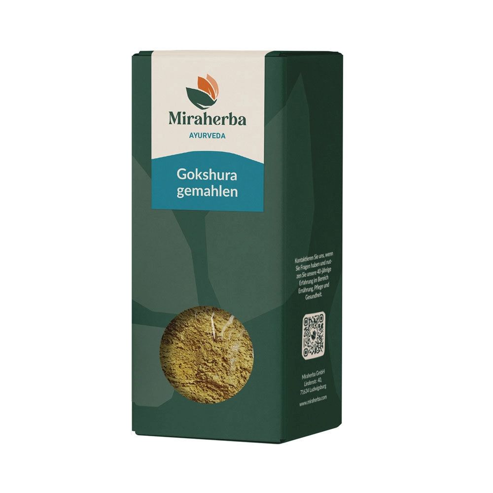 Miraherba - Gokshura Tribulus terrestris (Erdstachelnuss) gemahlen
