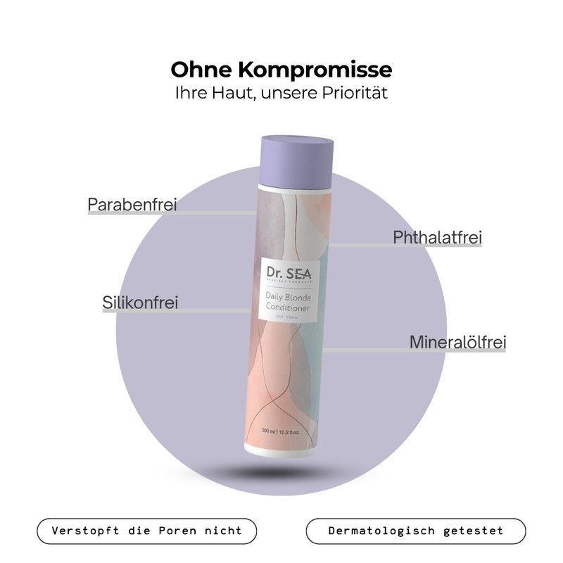DR. SEA – Blond-Spülung Anti-Gelbstich