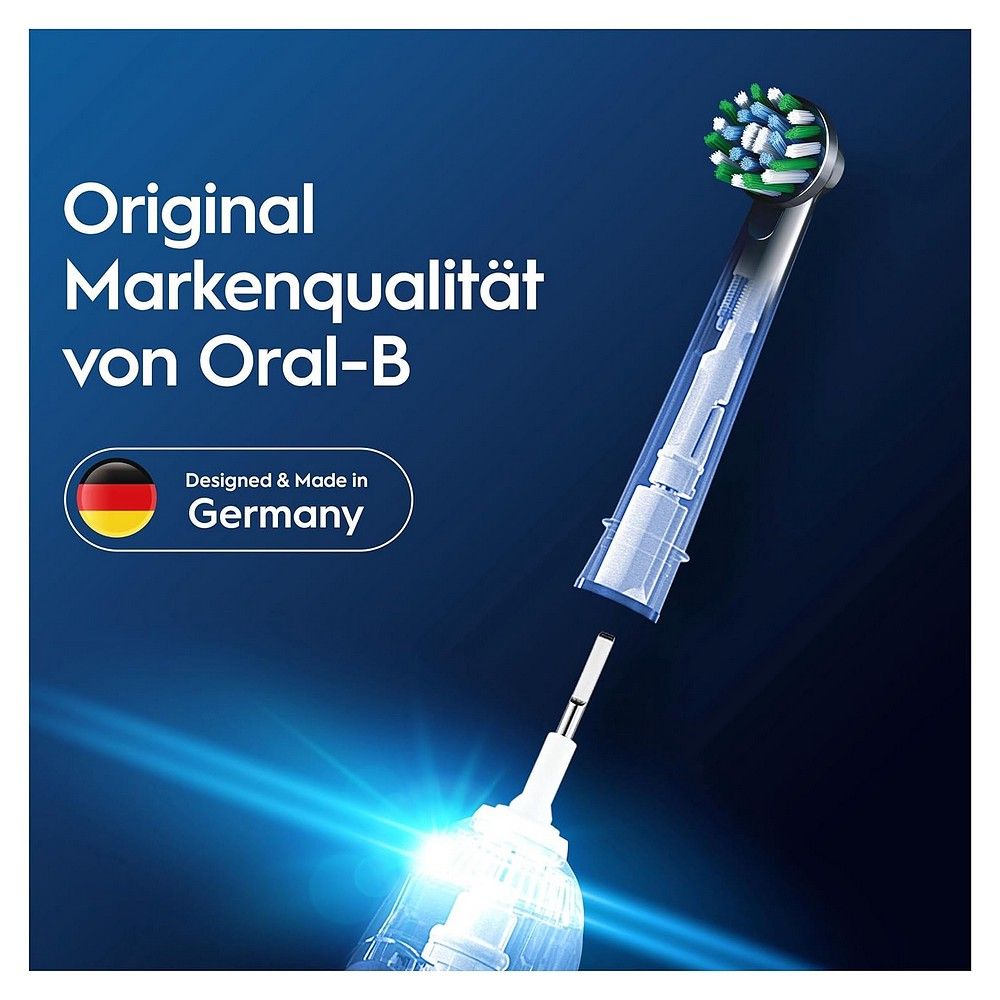 Oral-B Pro CrossAction Aufsteckbürste, Designed & Made in Germany.