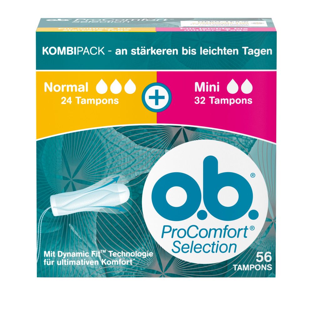 O.B. - Tampons "ProComfort Selection Normal und Mini"