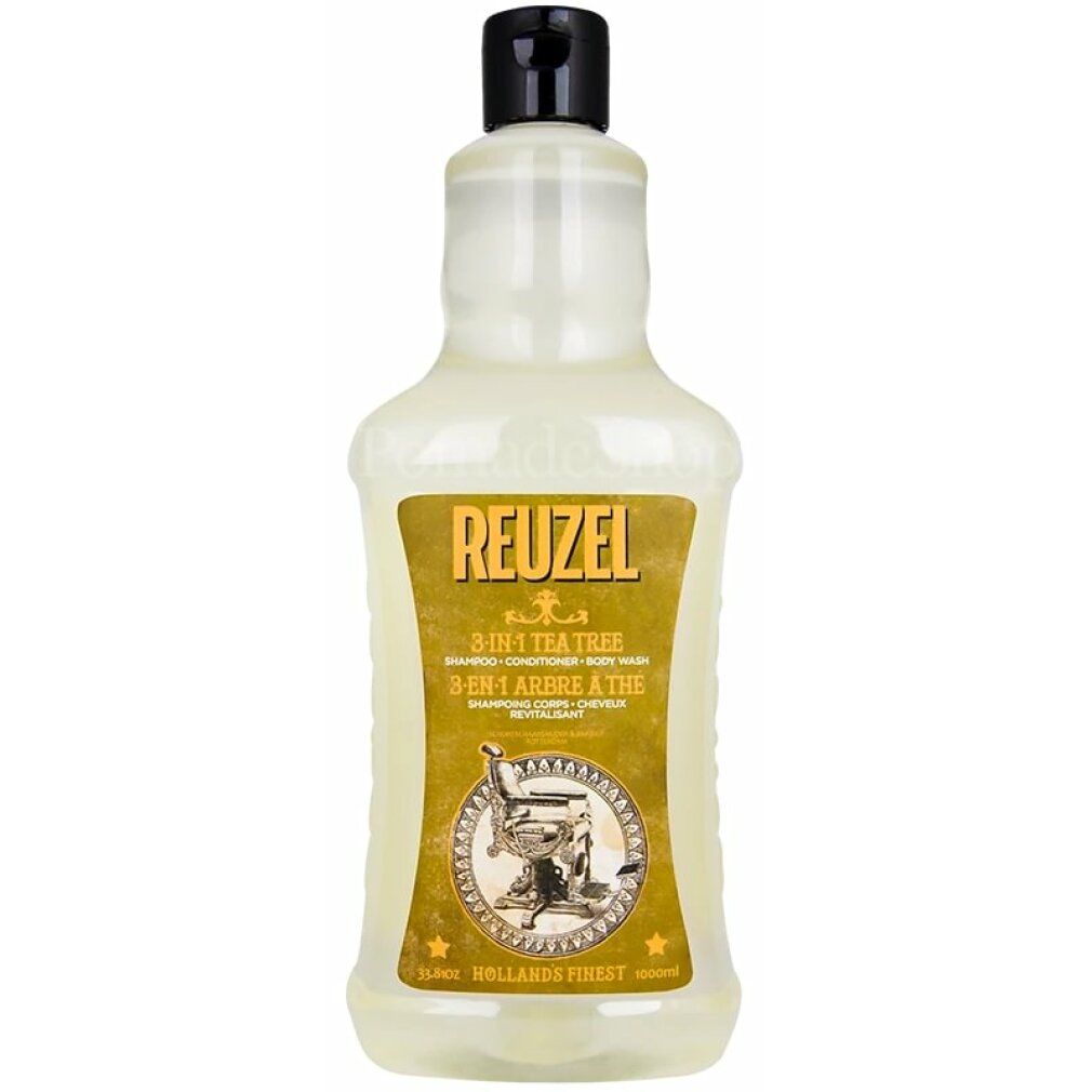 Reuzel 3-In-1 Tea Tree Shampoo
