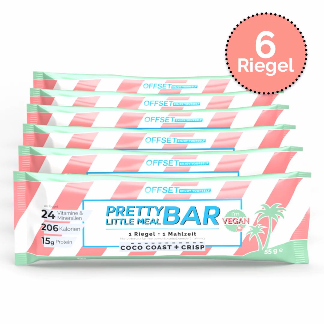 OFFSET Nutrition Pretty Little Meal Bar Coco Coast + Crisp