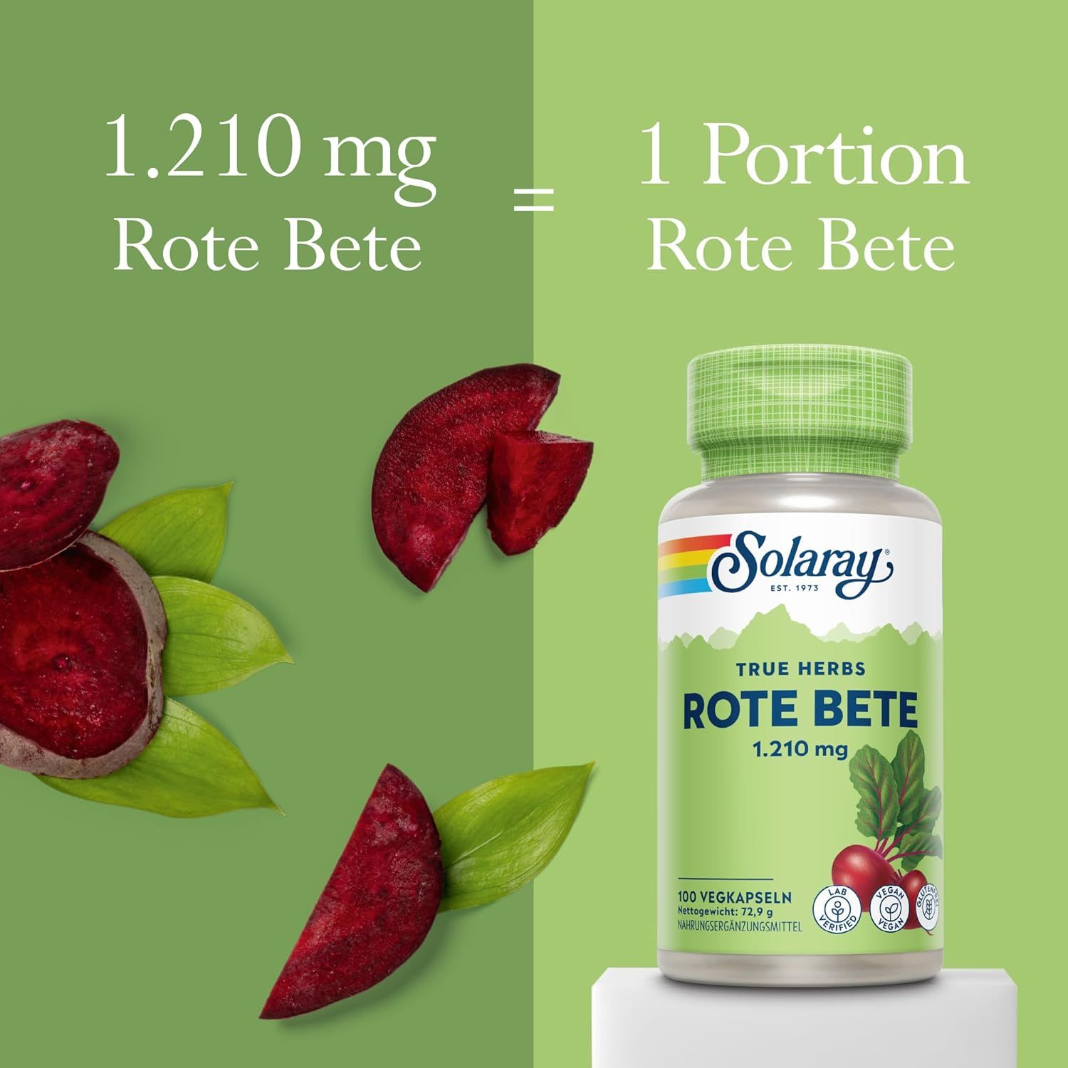 Solaray - Rote-Bete-Kapseln