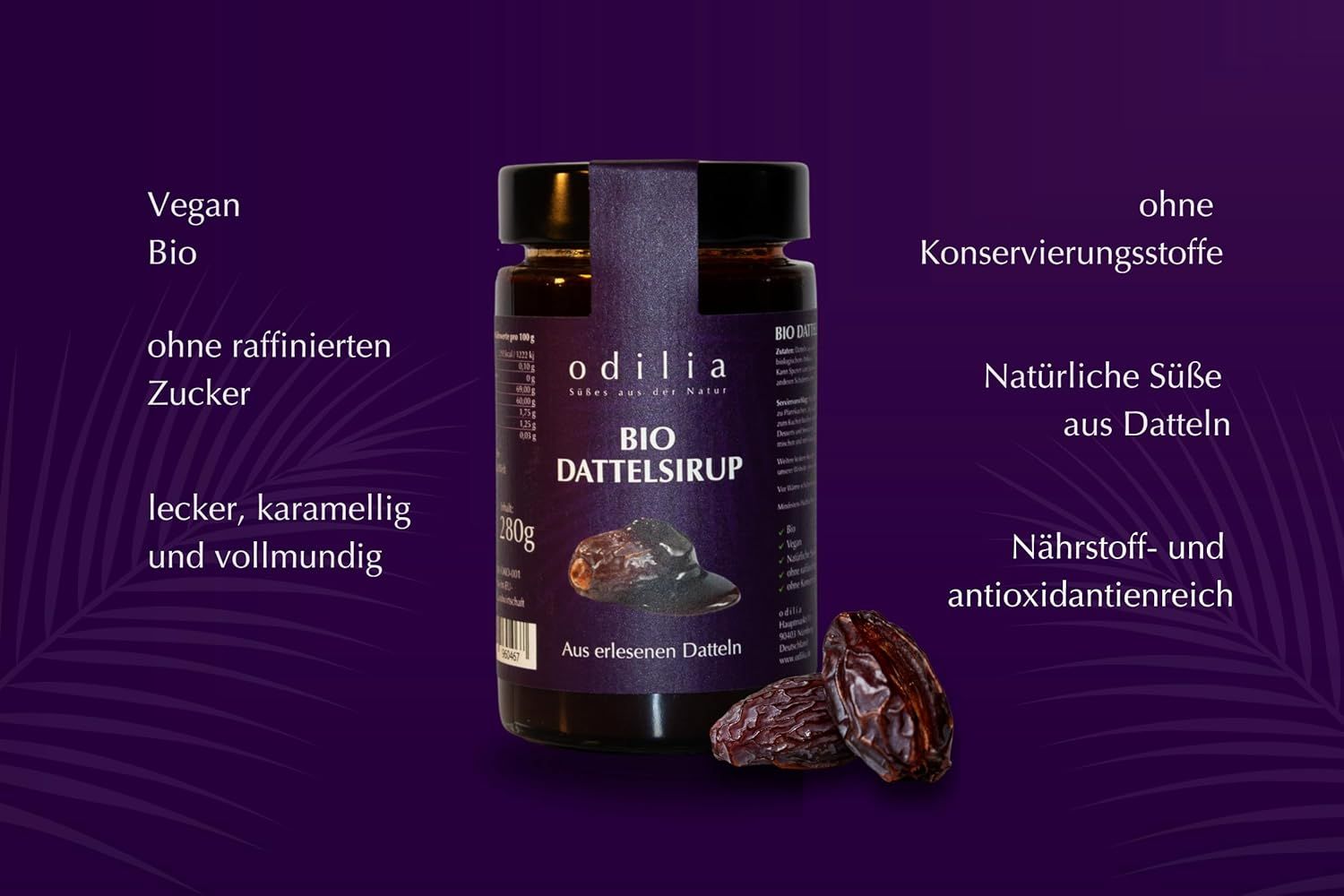 odilia Bio Dattel Sirup