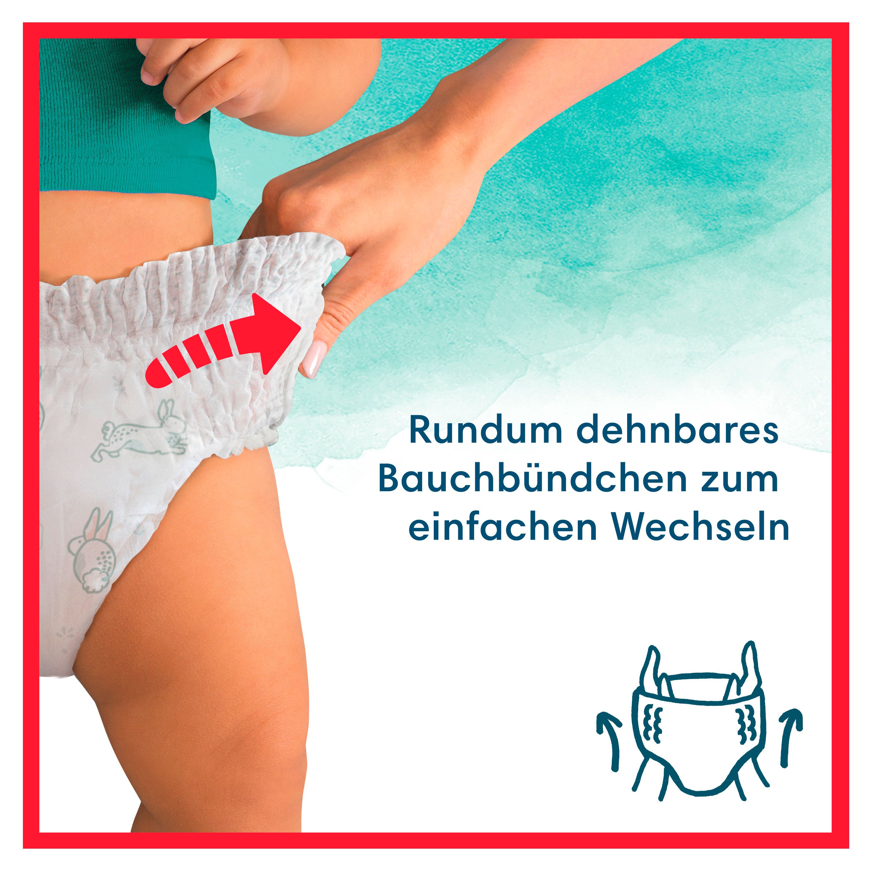 Pampers - Windeln "Harmonie Pants" Gr.4, 9-15kg