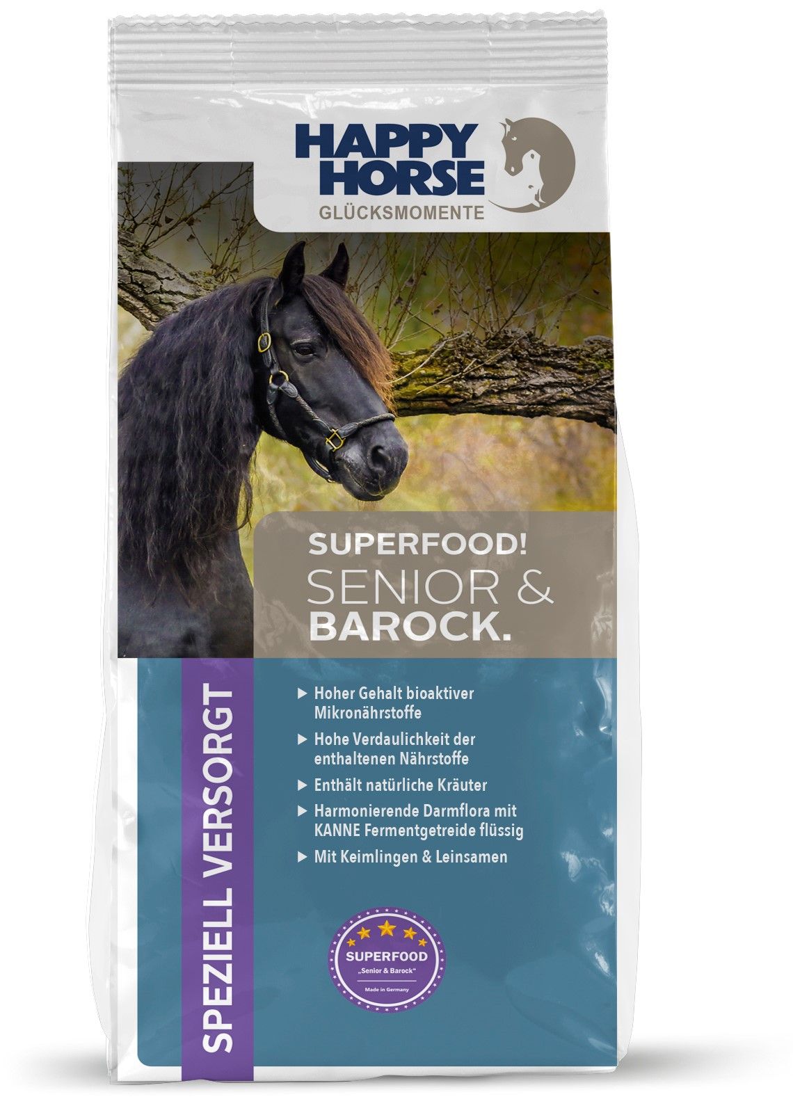 Happy Horse Senior & Barock Pferdefutter