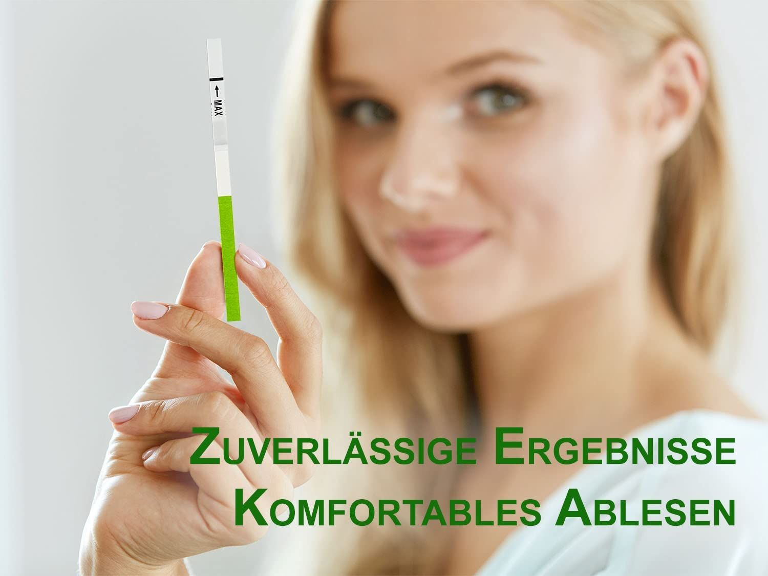 One+Step Ovulationstest GreenLine mit optimaler Sensitivität 20 miu/ml