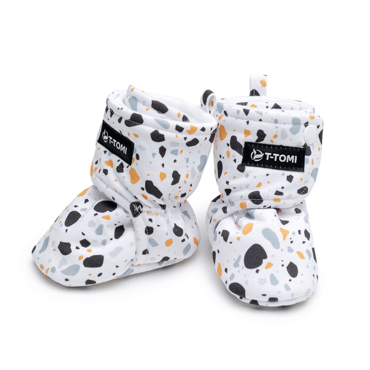 T-TOMI Krabbelschuhe Terrazzo (6-9 Monate)