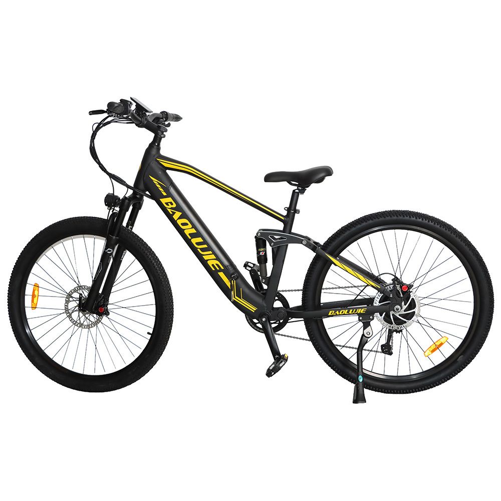 BAOLUJIE S9 Vollgefedertes E-Mountainbike, 48 V, 14 Ah