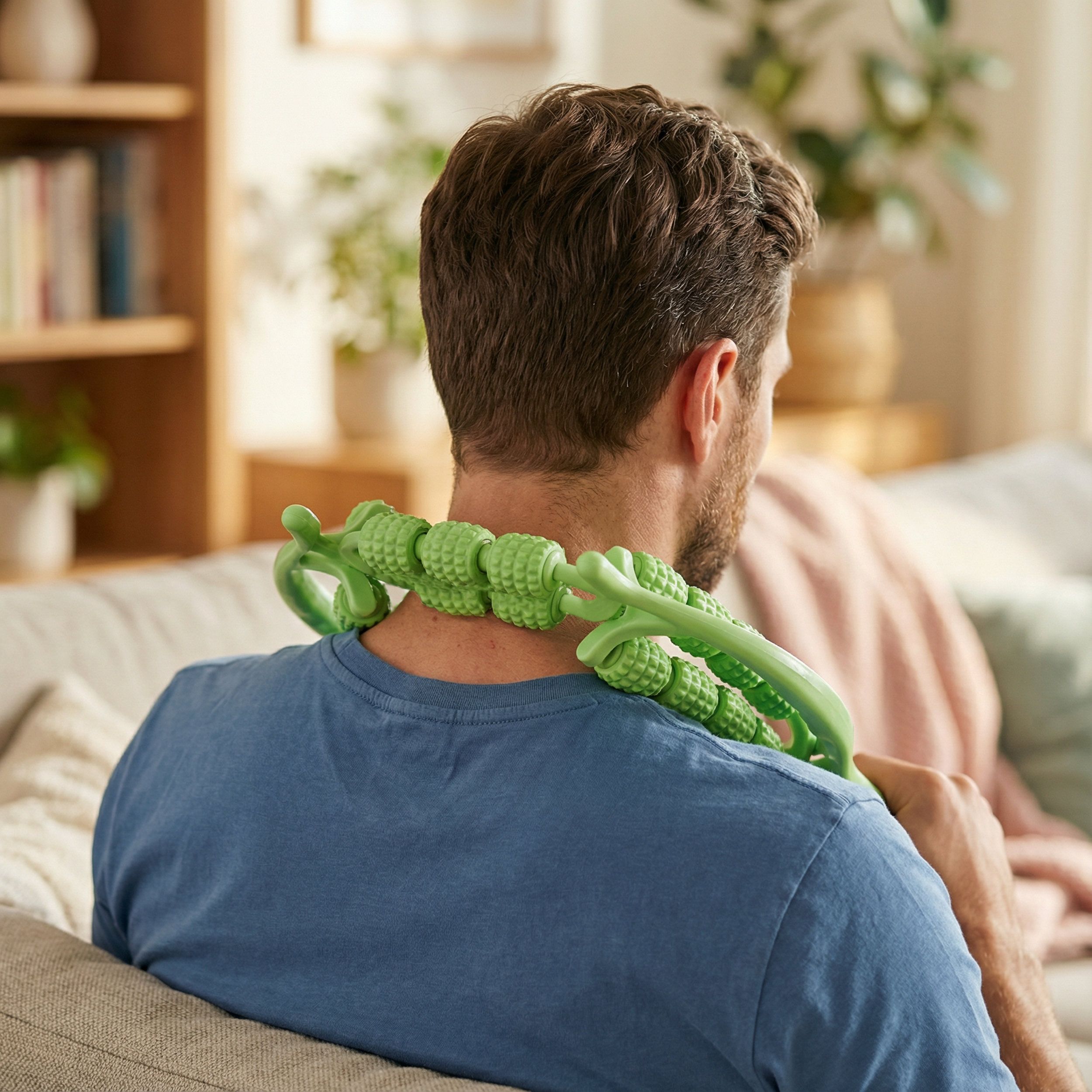 Manuelle 360°-Massagerolle – Drainage & Anti-Cellulite, Muskelentspannung