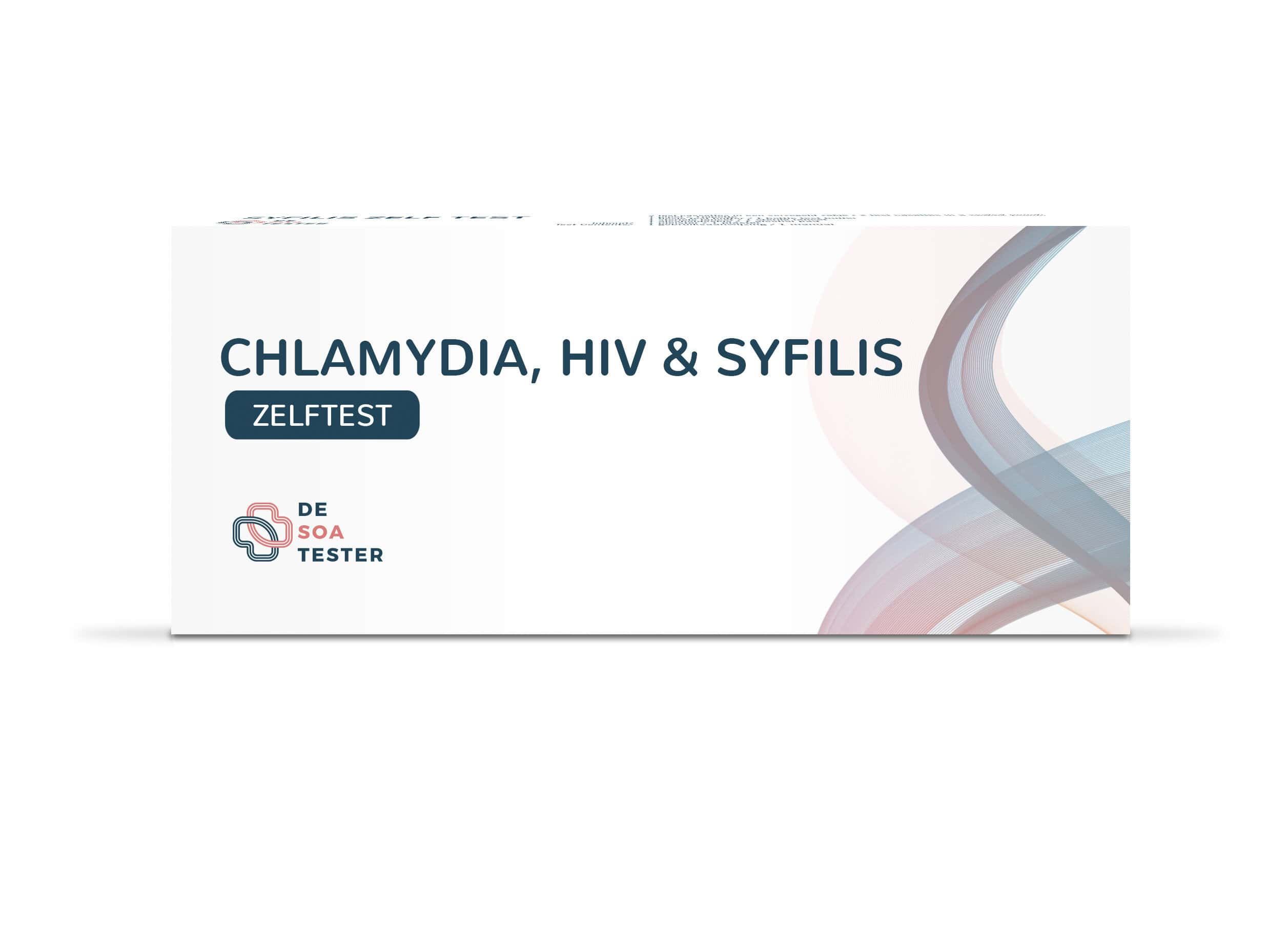 Chlamydien, HIV und Syphilis Test (Frau) - für Zuhause - Schnellergebnis - The Tester
