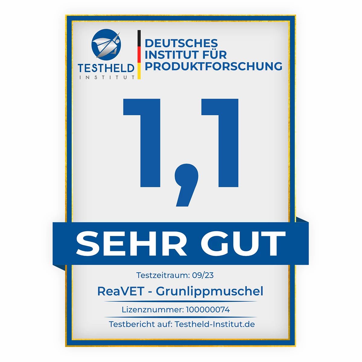 Grünlippmuschel Extrakt - ReaVET