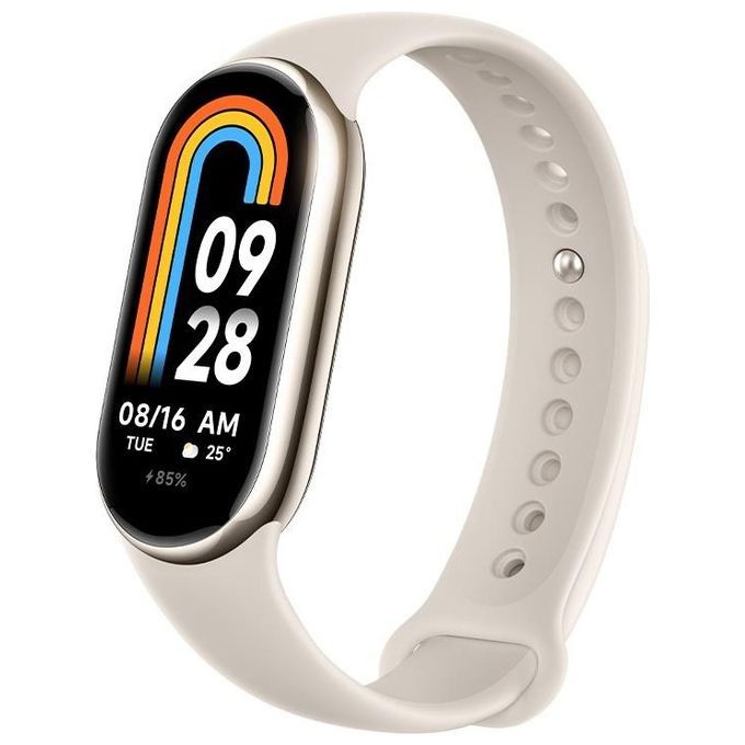 Xiaomi Fitnesstracker Band 8 gold Smartwatch Pulsuhr Herzfrequenz Sportband