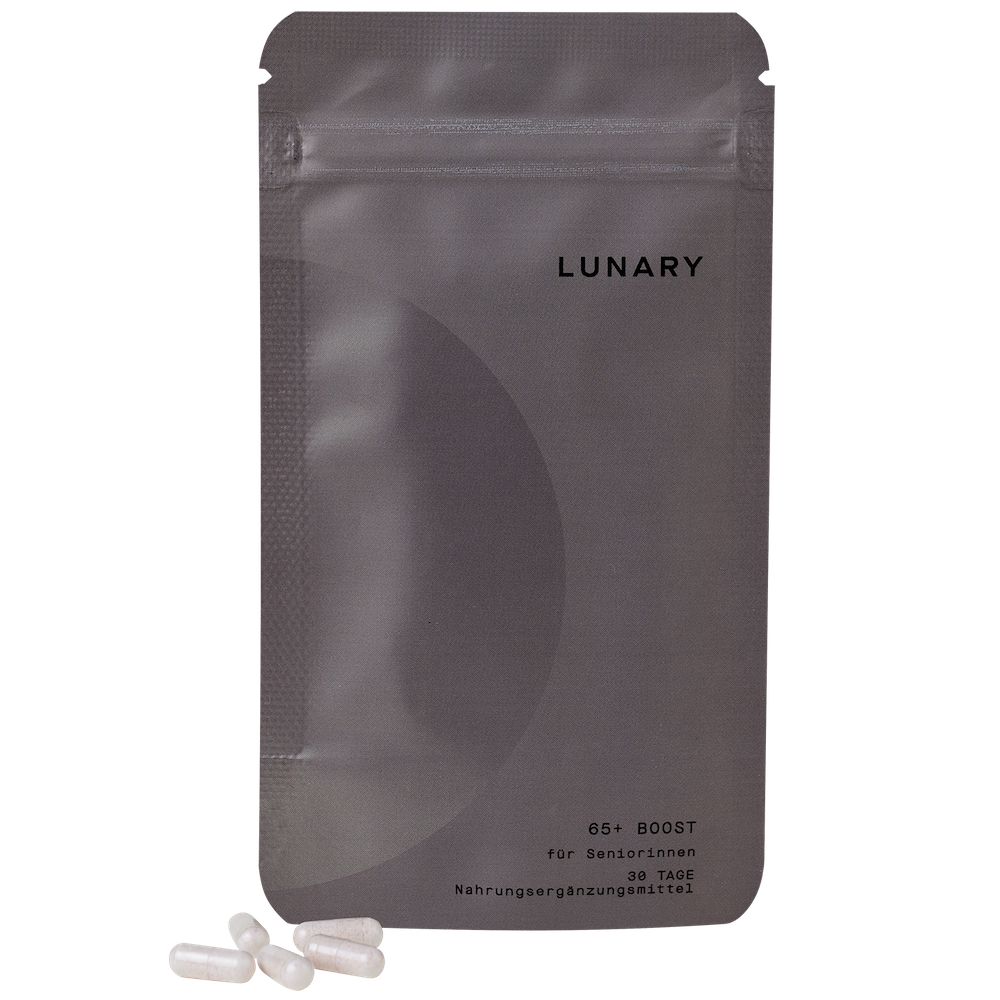 LUNARY 65+ Boost - für Frauen ab 65, mit Vitamin B12, Vitamin C
