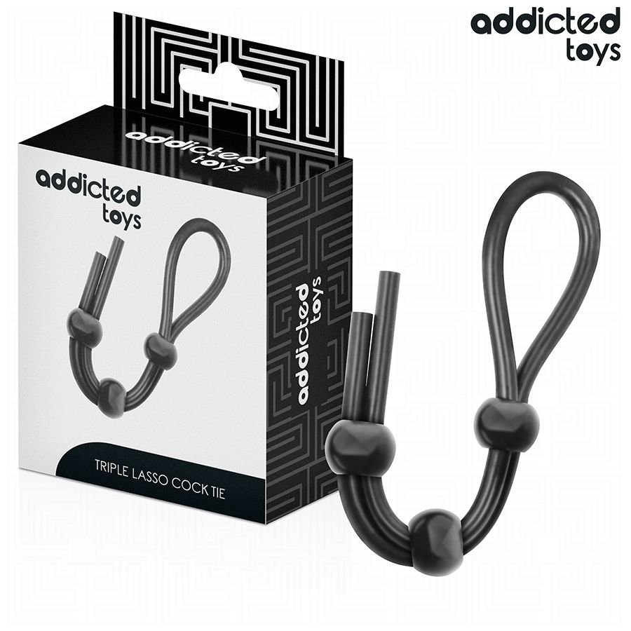 Addicted Toys - Penisseil Silikon Triple-Loop