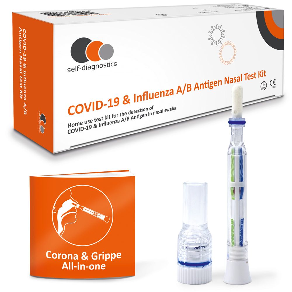 self-diagnostics COVID-19 & Influenza A/B Antigen Test