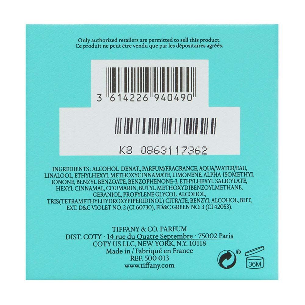 Rückseite der türkisfarbenen Schachtel. Barcode, Inhaltsstoffe, Herstellerinformationen und Recycling-Symbol.