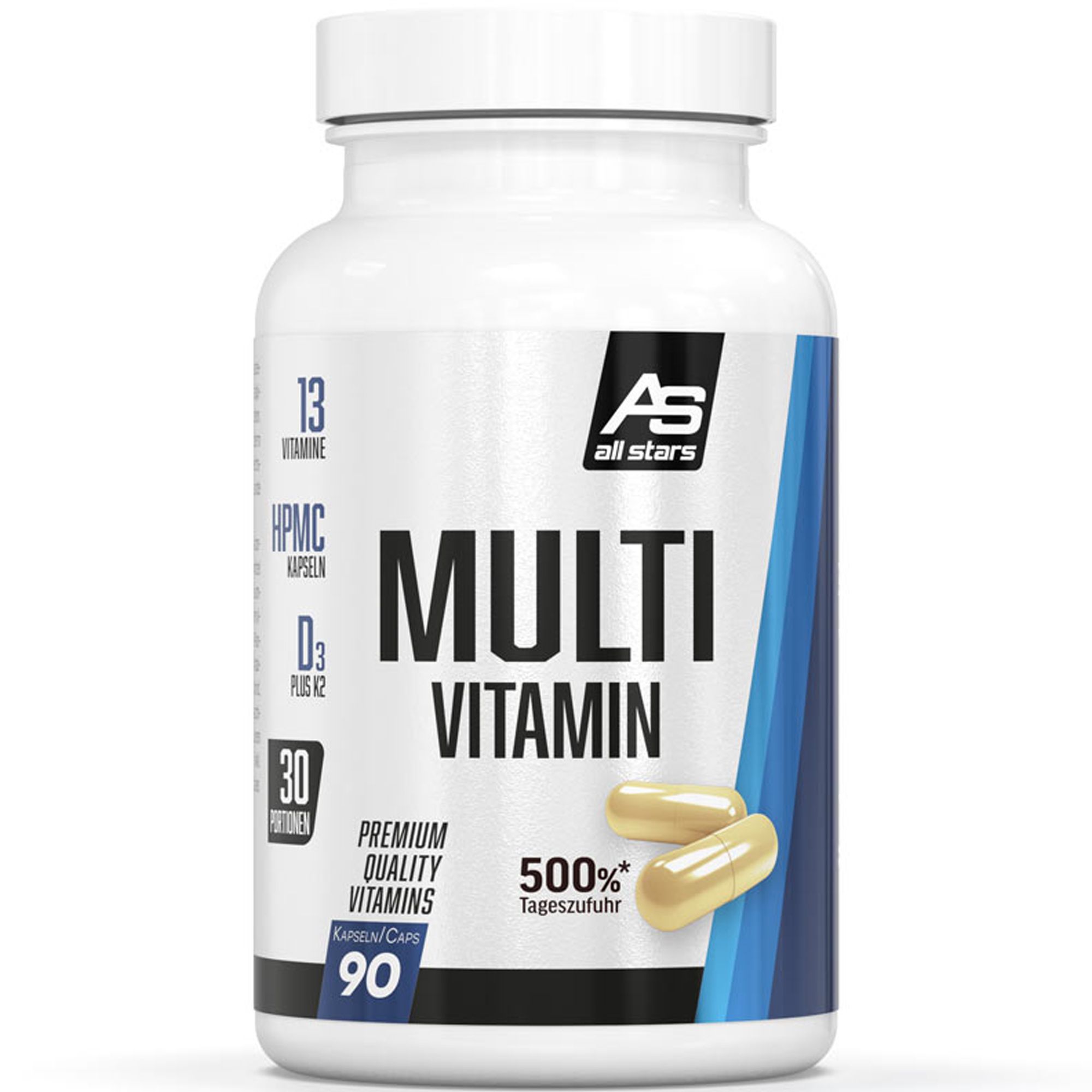 Multi-Vitamin - mit 13 Vitaminen - inkl. D3 & K2