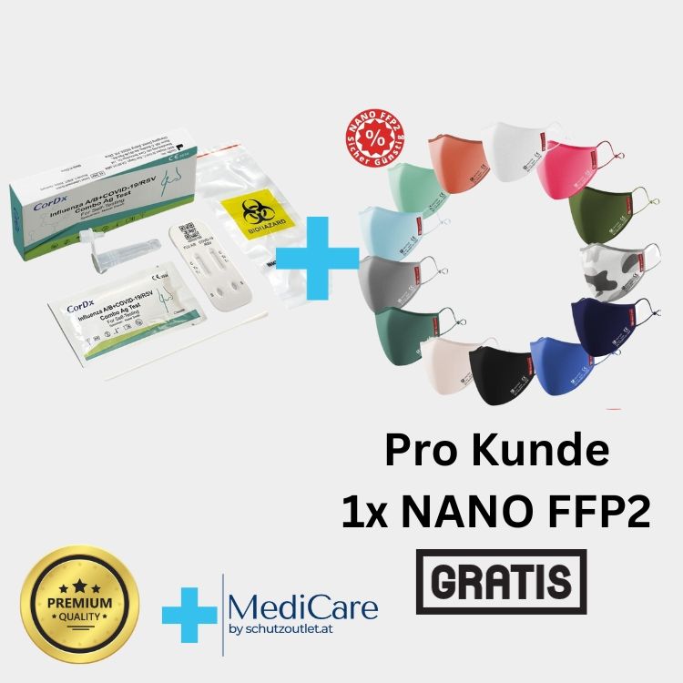 PDiagnostics Corona Schnelltests – 300x Antigentests Für Zu Hause | Nasal, Ergebnis In 15 Min., Hohe Zuverlässigkeit