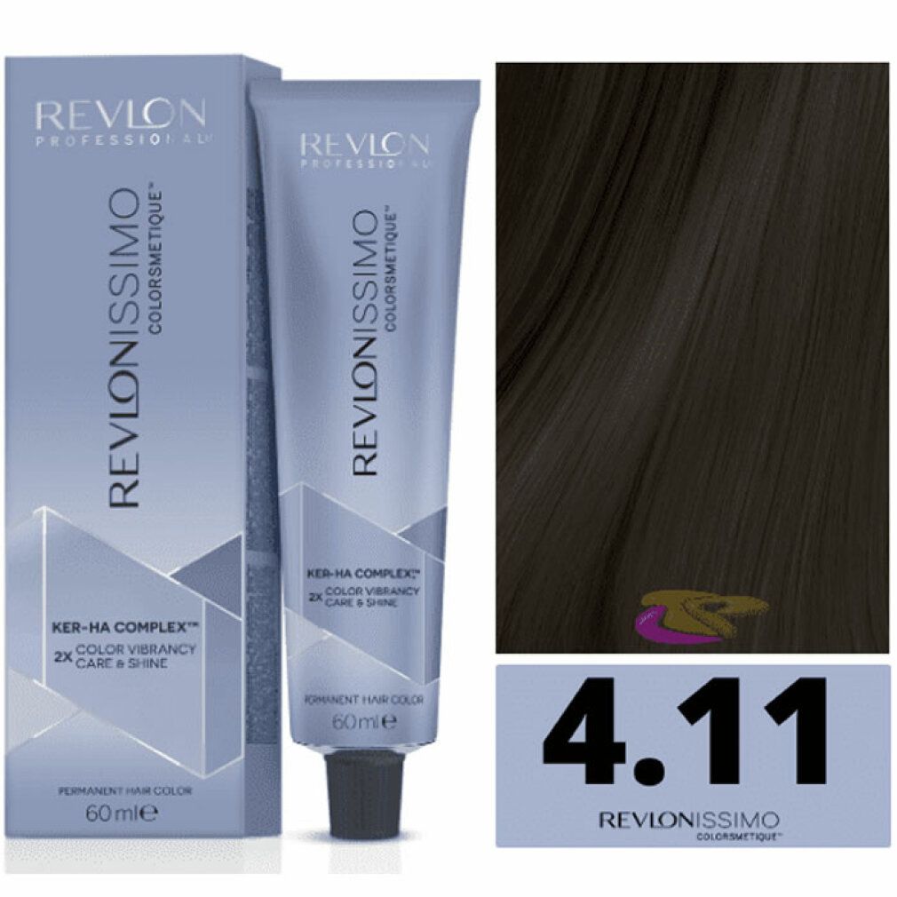 Revlon Revlonissimo Colorsmetique 4,11 Medium Chestnut Intense Ash