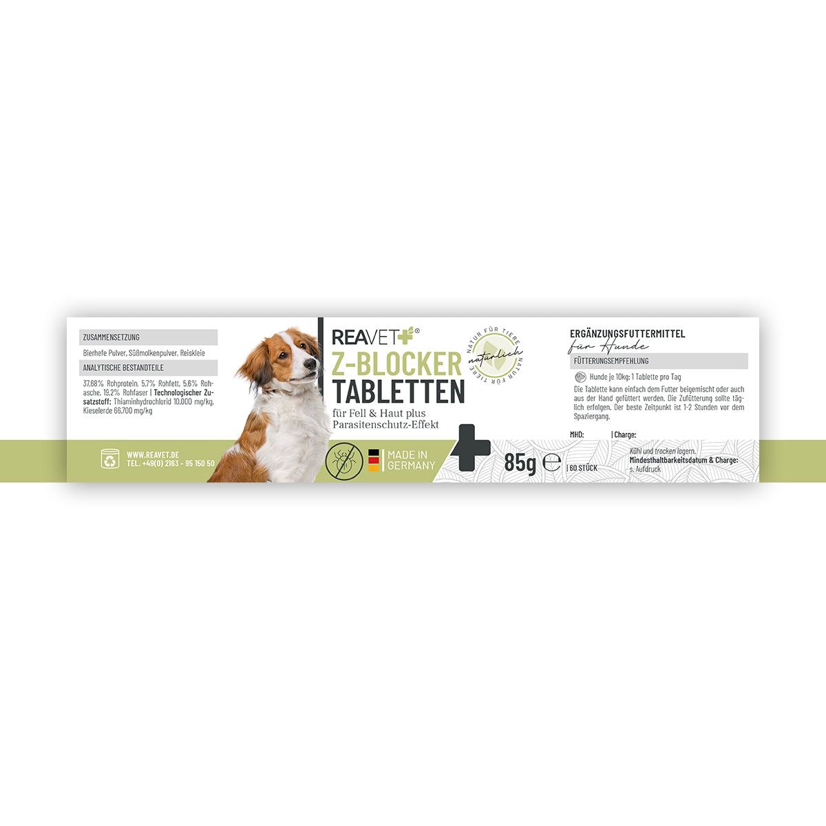 Z-Blocker Tabletten für Hunde - ReaVET