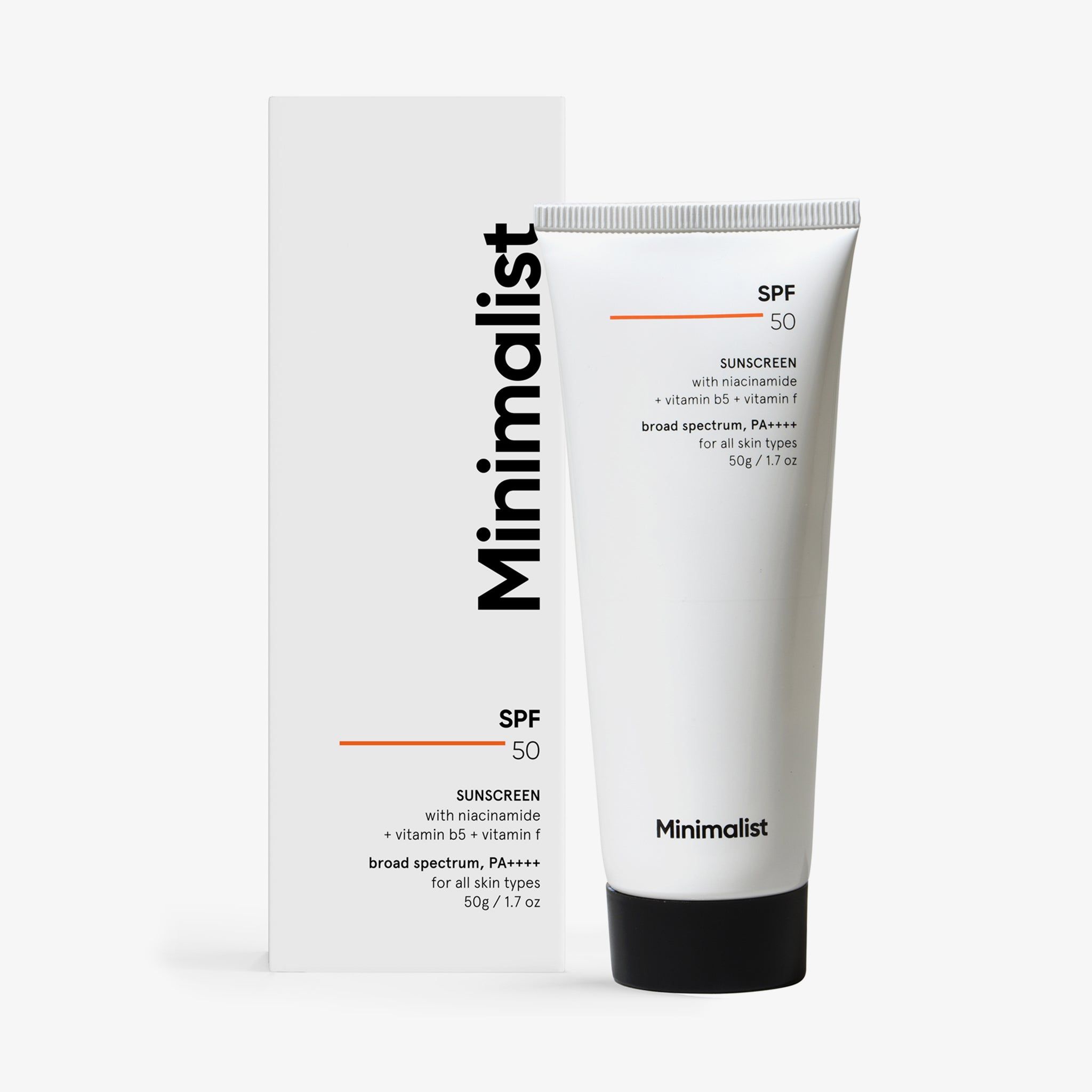 Minimalist, SPF 50 Sunscreen
