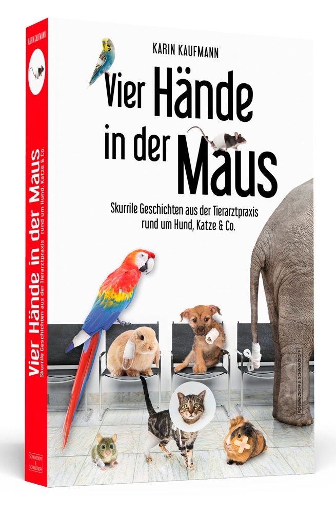 Vier Hände in der Maus