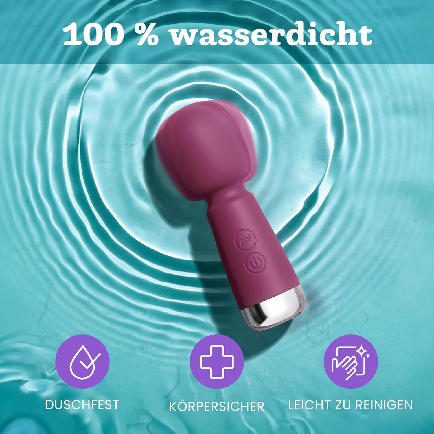 Oliver James Bullet Mini Vibrator Violett