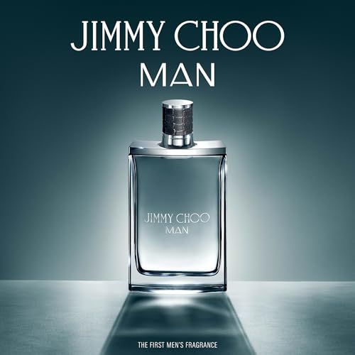 Verpackung mit Krokodil-Textur und Logo: JIMMY CHOO MAN. Unterhalb: Eau de Toilette, 50 ml.
