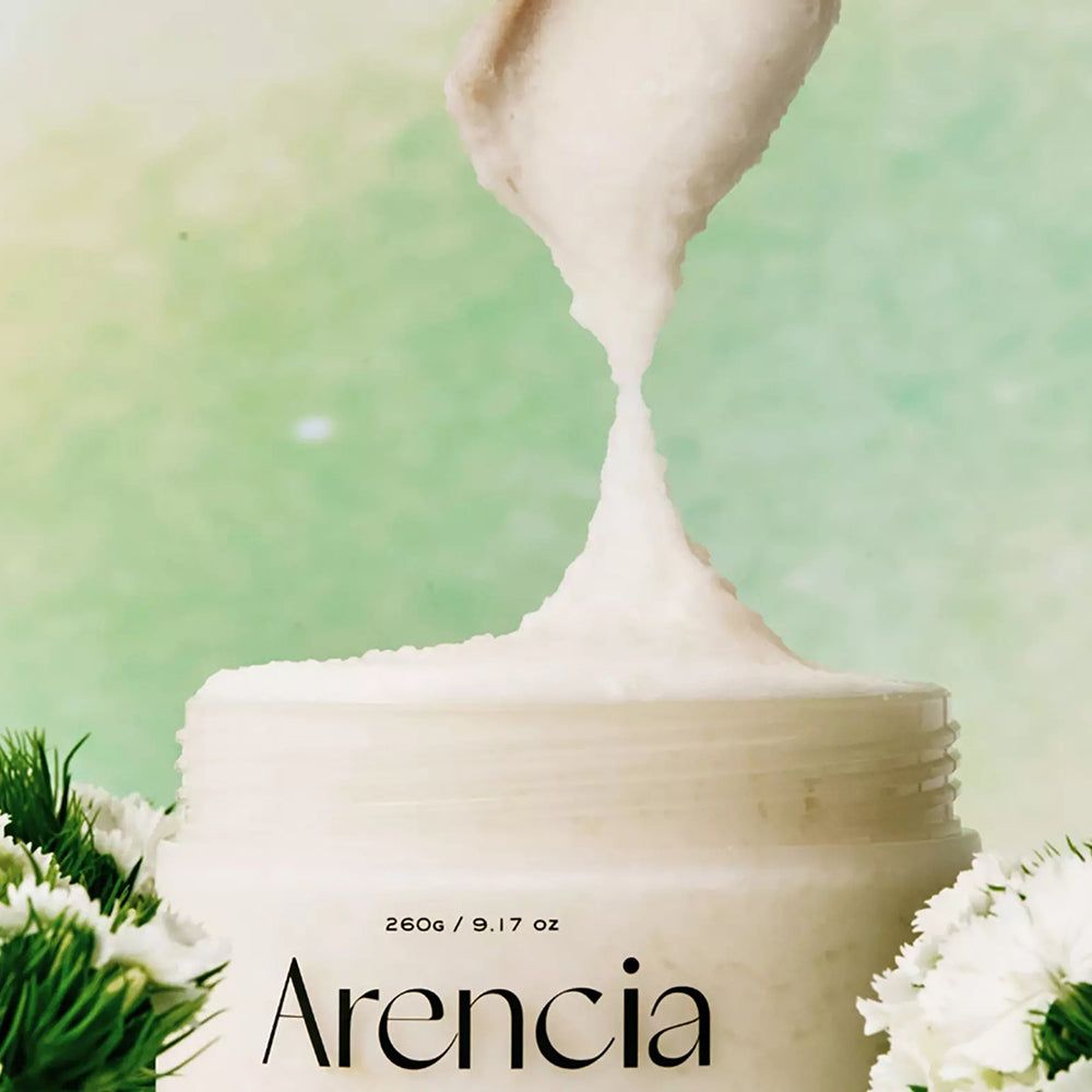 ARENCIA Fresh Cloud Körper- und Kopfhautpeeling Weißer Tee & Neroli