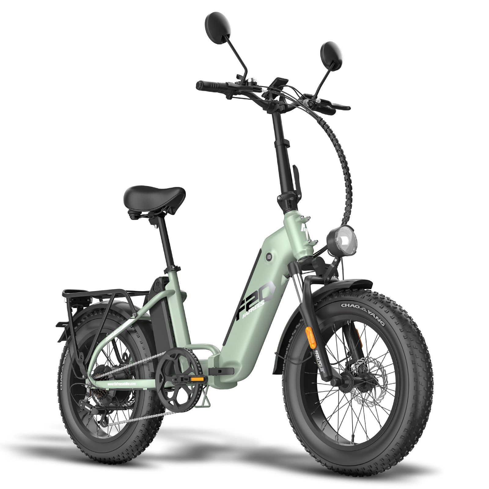 FAFREES FF20 Polar Faltbares Elektrofahrrad, EU-Typgenehmigung, Doppelakku