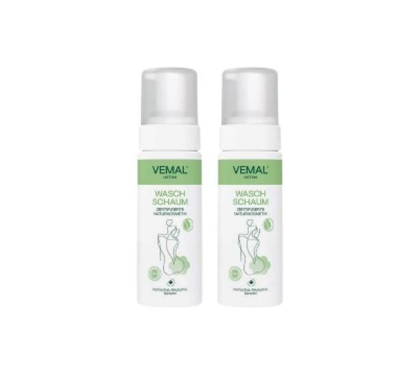 Vemal Intim ph-neutraler Intim Waschschaum vegan DUO
