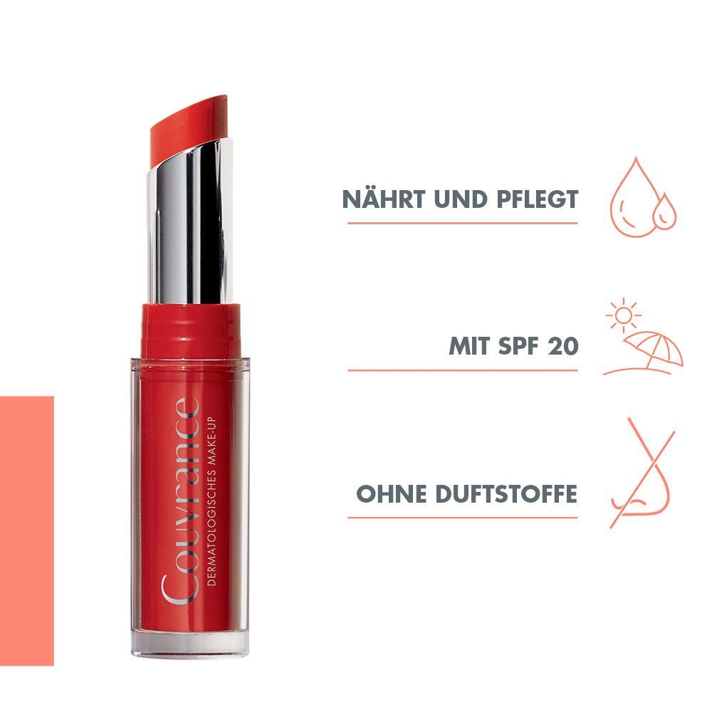 Avène Couvrance getönter Lippenbalsam rot eclat