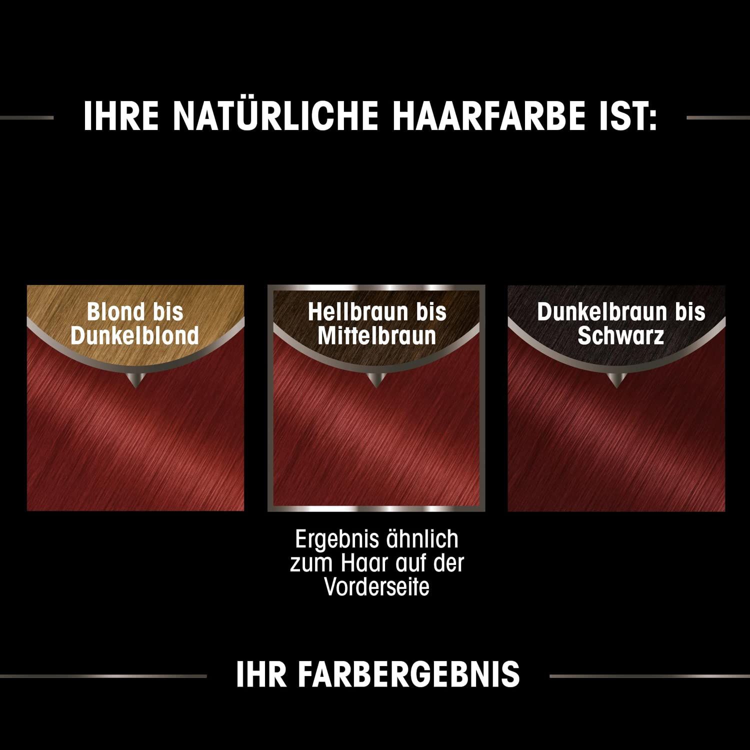 Garnier Olia Dauerhafte Haarfarbe ohne Ammoniak, Mit pflegenden und  natürlichen Ölen Intensives Rot 3 St