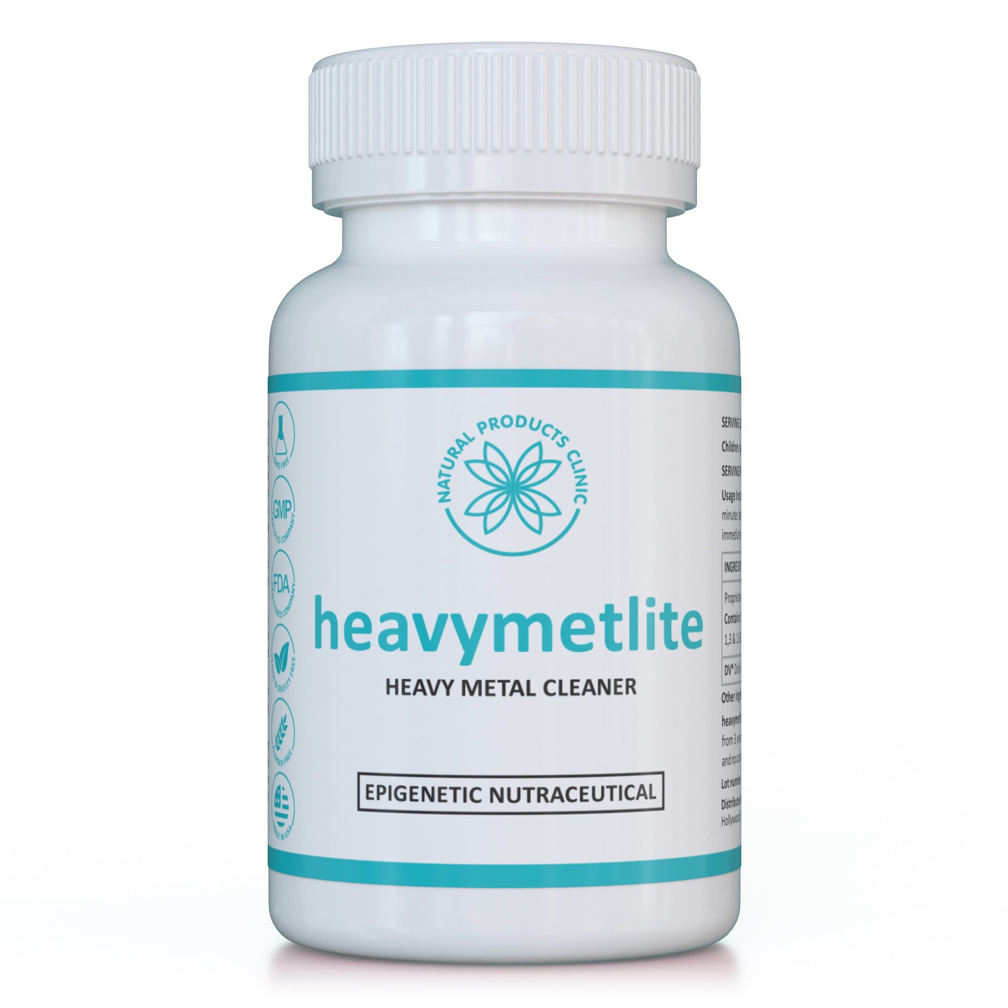 NPC Heavymetlite – Schwermetall-Detox mit Chitin, Beta-Glucanen & Melanin