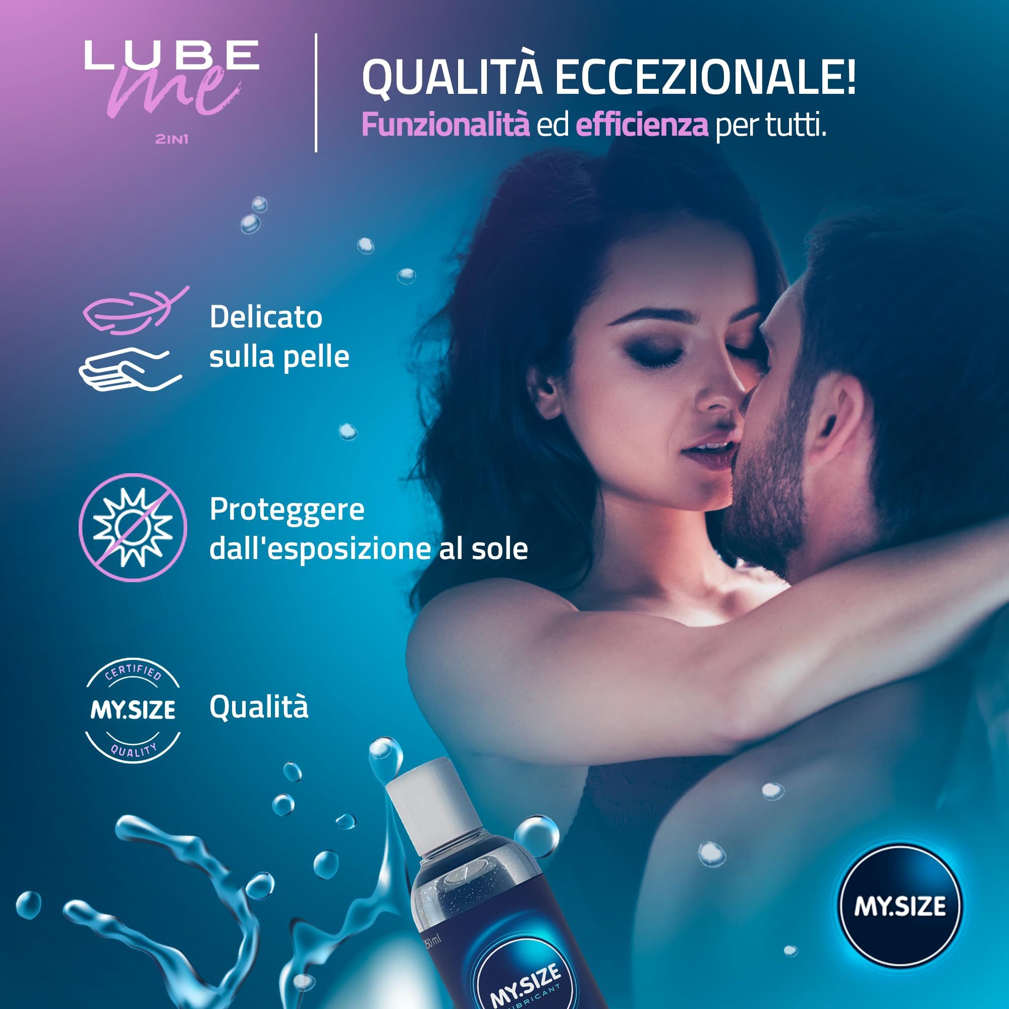 MY.SIZE Lube Me 2in1 Gleitgel