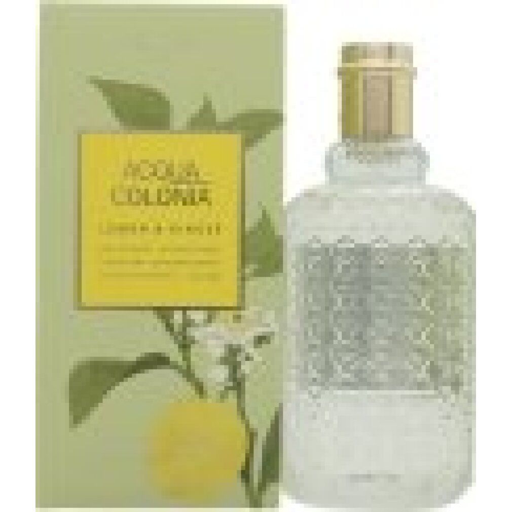 Acqua Colonia Lemon & Ginger Eau de Cologne Flakon und Kartonverpackung.