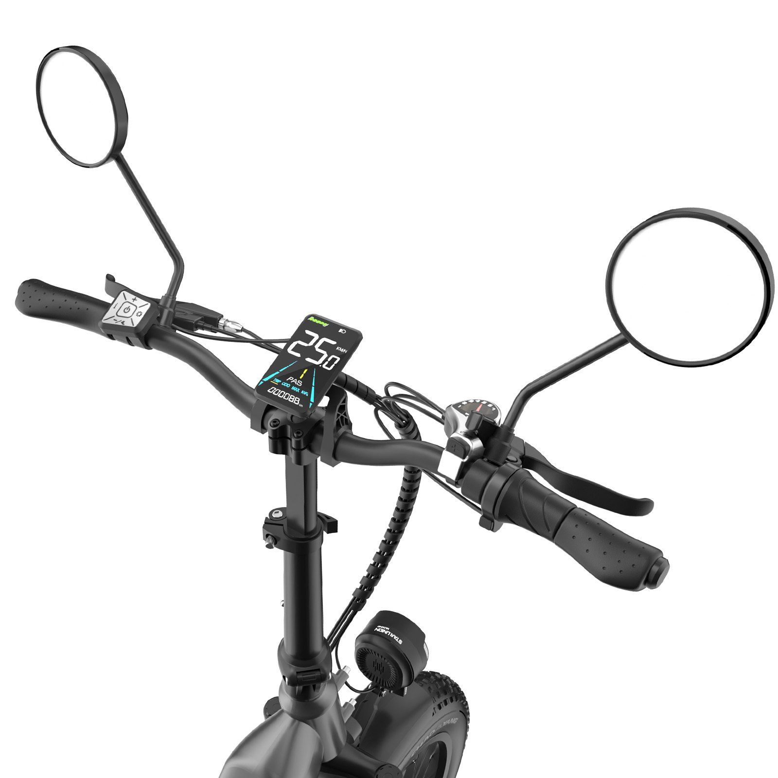 FAFREES FF20 Polar Faltbares Elektrofahrrad, EU-Typgenehmigung, Doppelakku