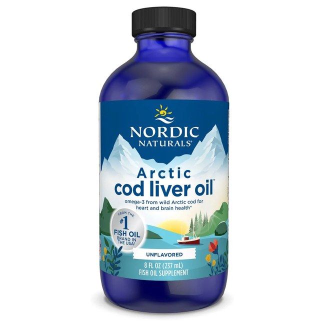 Nordic Naturals Arktischer Dorschlebertran - geschmacksneutral