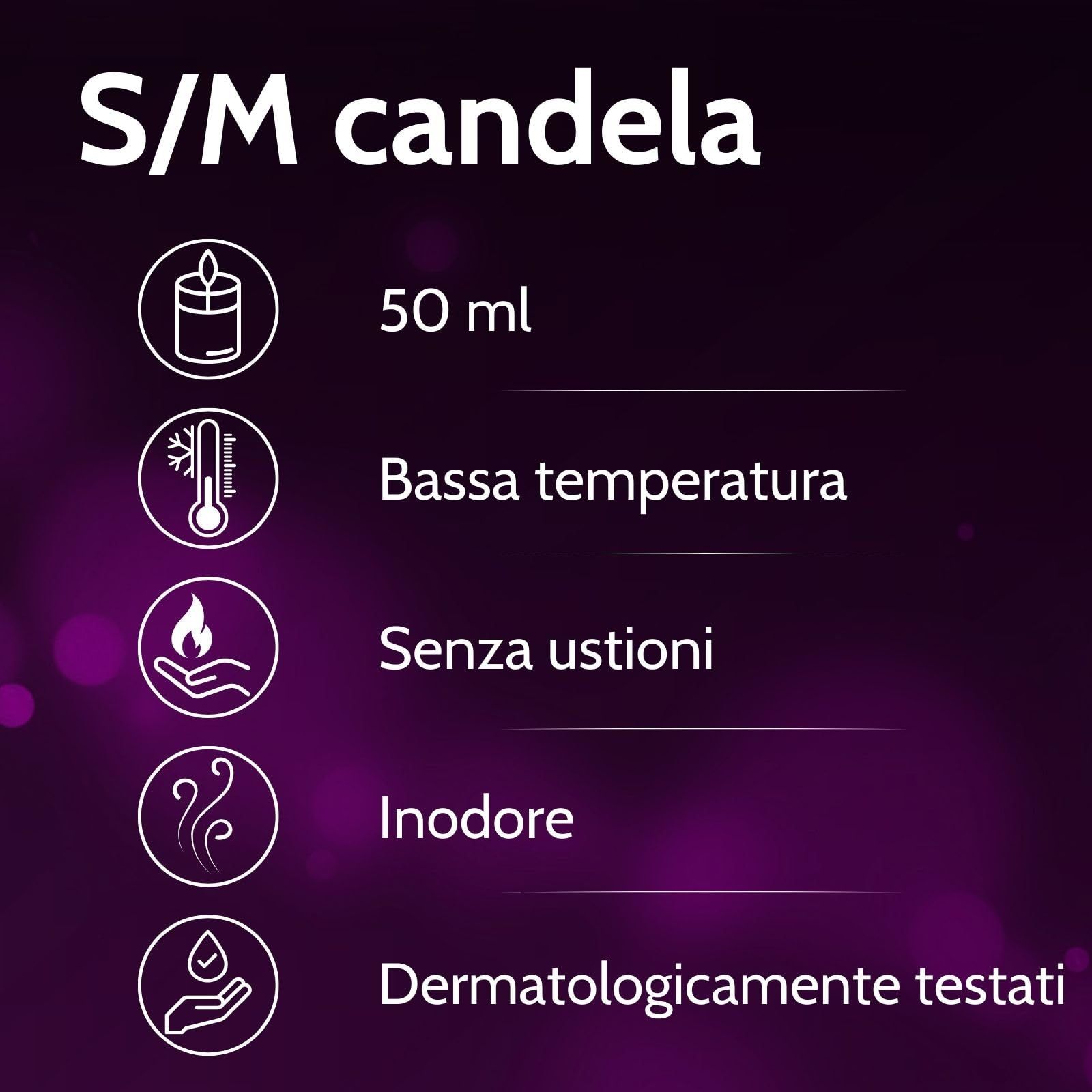 Vibratissimo S/M Kerze Mystic Black