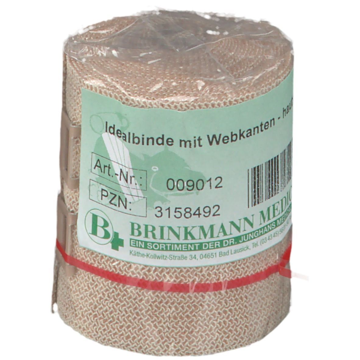 Brinkmann Idealbinde mit Webkante 5 m x 6 cm hautfarben