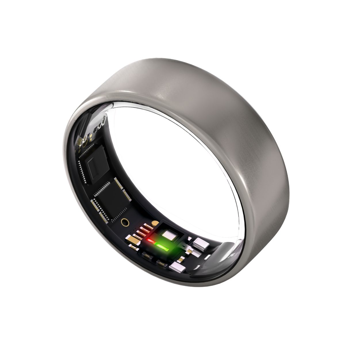 Ultrahuman AIR Smart Ring, Raw Titanium- Größe 13