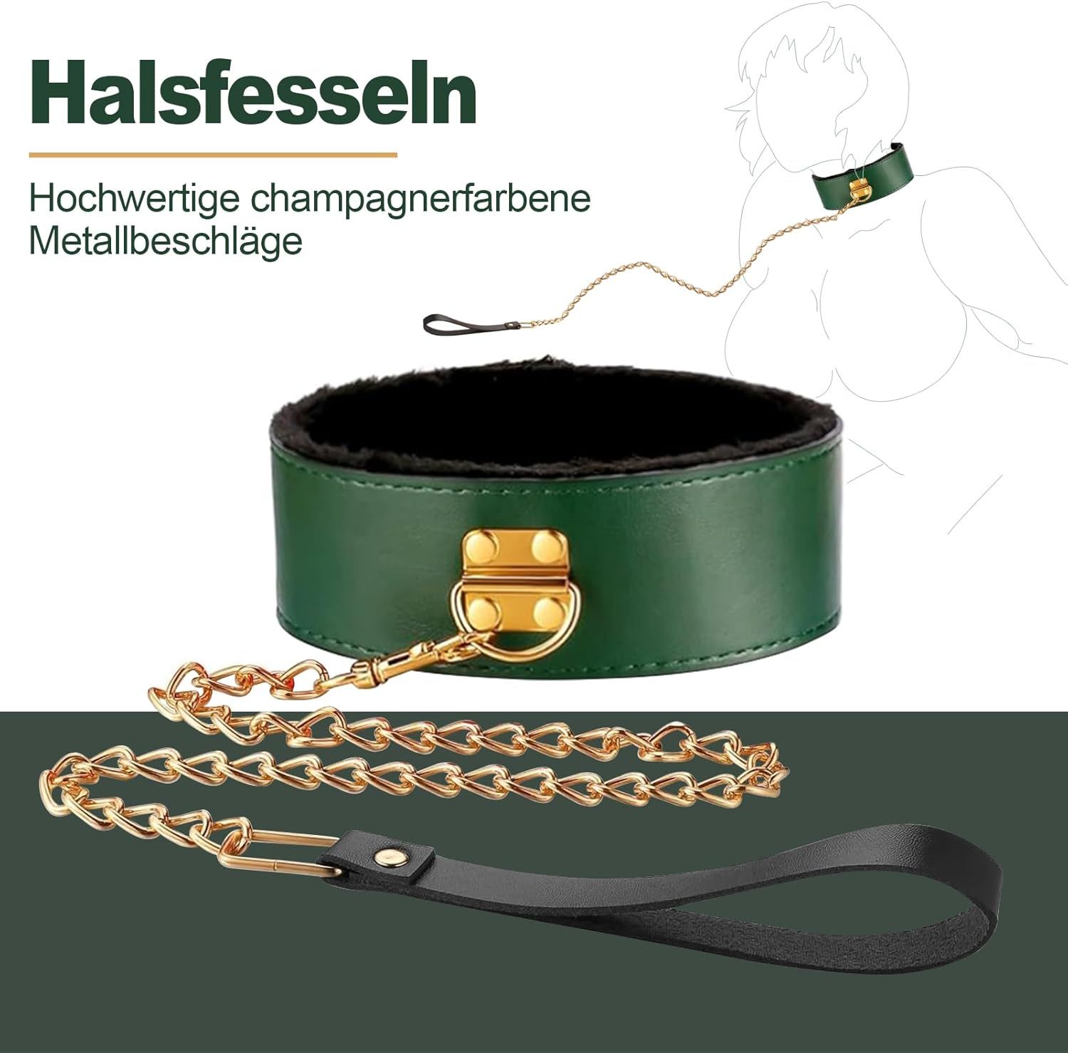 YICOCO Bondage Set Bett Fesseln Sexspielzeug