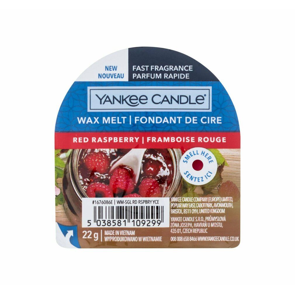 Yankee Candle Wachsschmelz, Duft Red Raspberry, 22g.