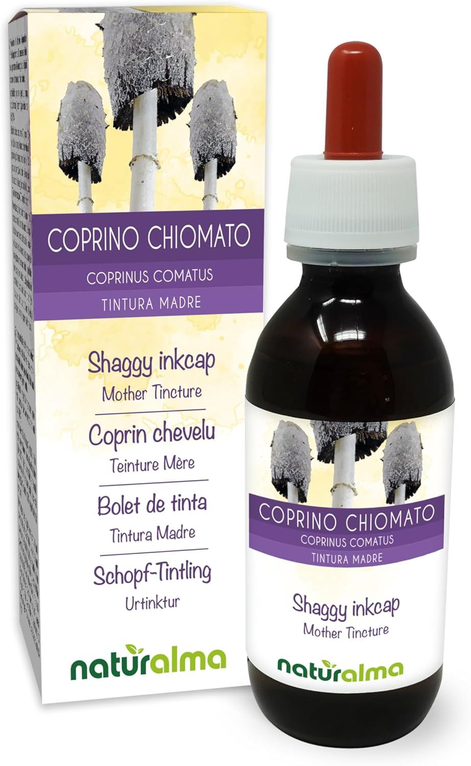 Naturalma Schopf-Tintling Coprinus comatus  Flüssig Extrakt