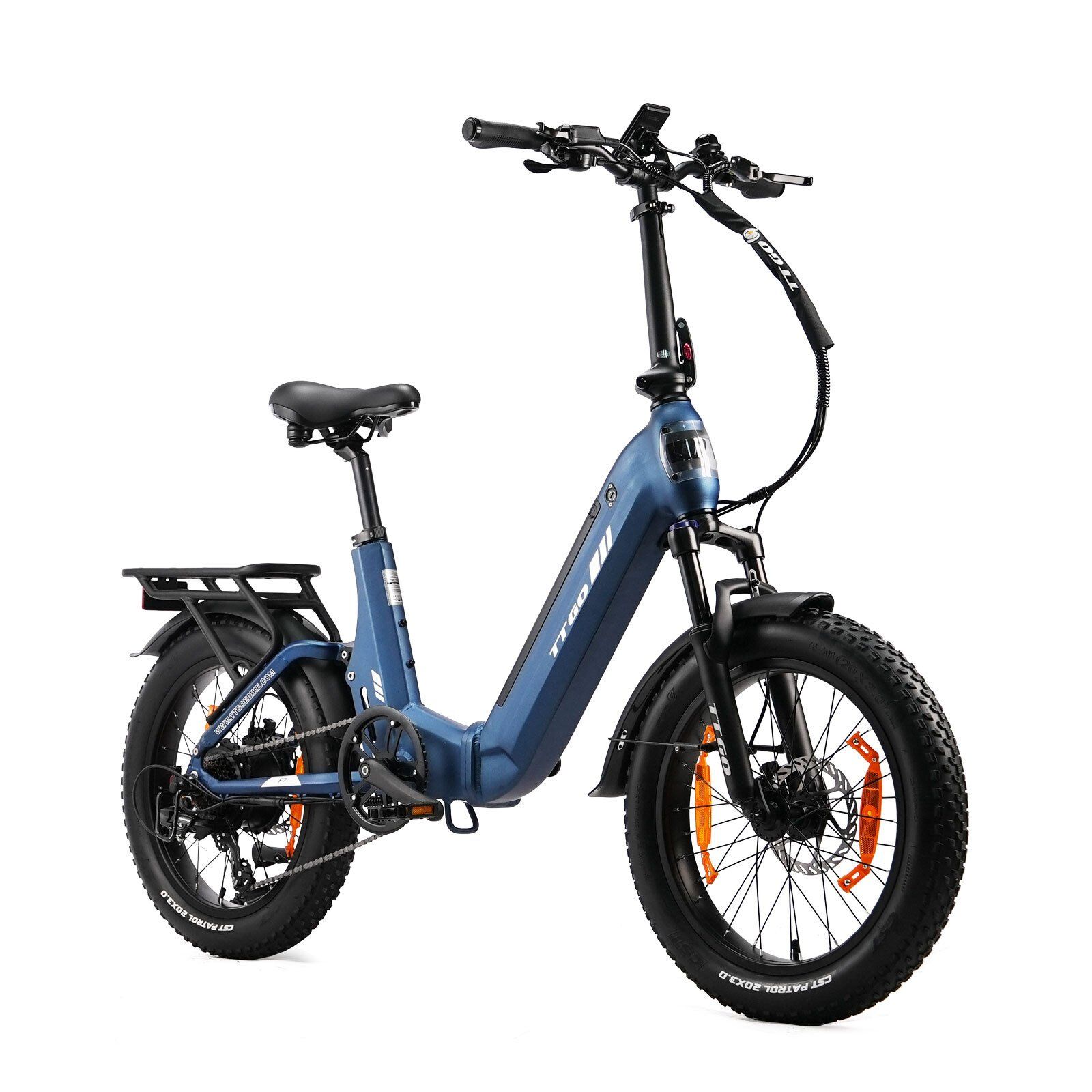 TTGO F7 Faltbares E-Bike, 48V 15Ah Akku, hydraulische Scheibenbremsen